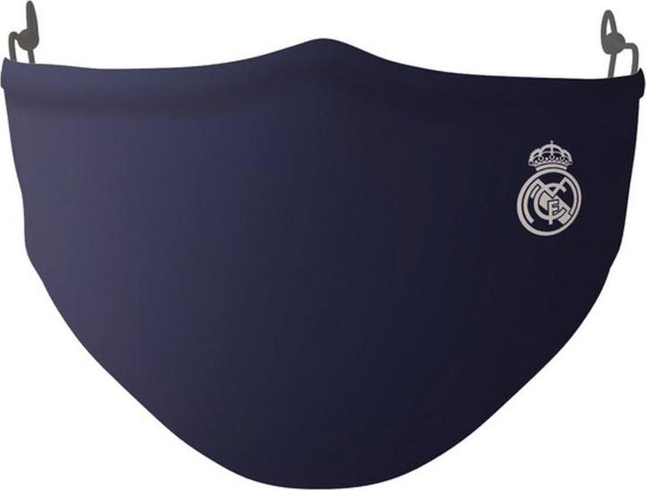 Produktbild Real Madrid CF Wiederverwendbare Stoff-Hygienemaske Für Kinder Blau (1 x)