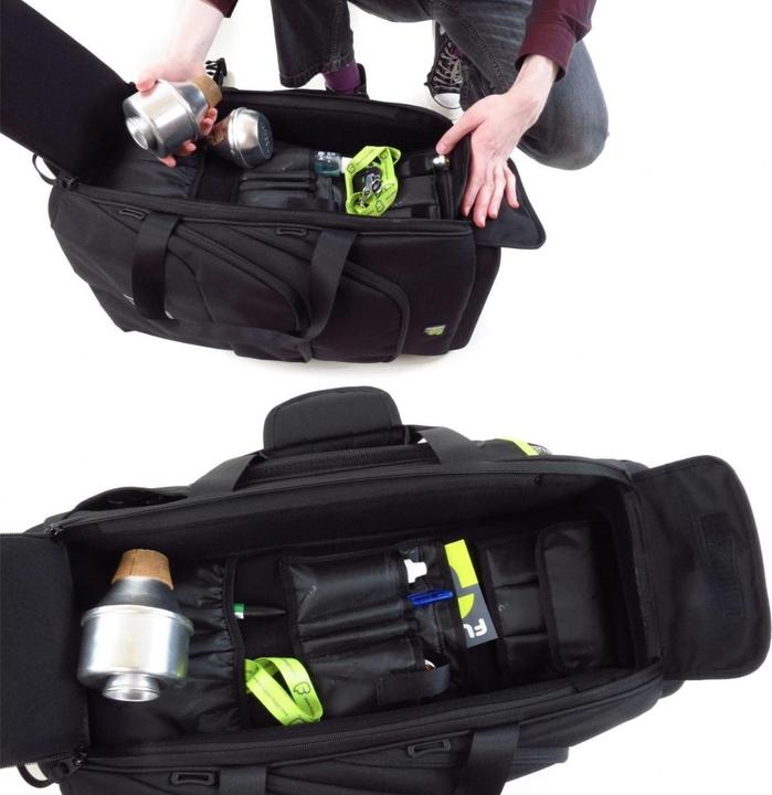 Image du produit Fusion UB-04-B Urban Triple Trumpet Bag - Bleu/Noir (Trompettes, Bugle, Cornet)