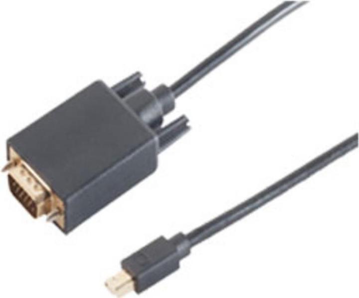 Image du produit Shiverpeaks BS10-54025 Adaptateur d'interface de câble Mini Displayport VGA Noir (1 m, VGA)