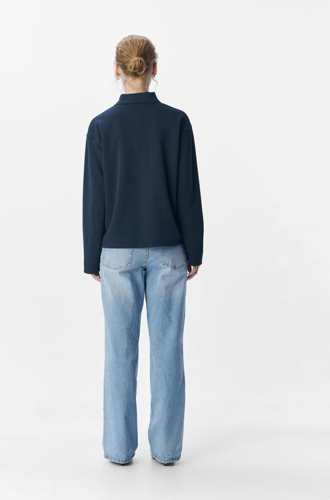 Actual product image Object Gestreiftes Langarm-Poloshirt (XS)