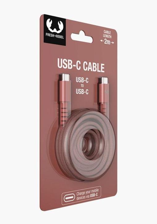 Produktbild Fresh'N Rebel USB C - USB C (2 m, USB 3.0, 15 W)