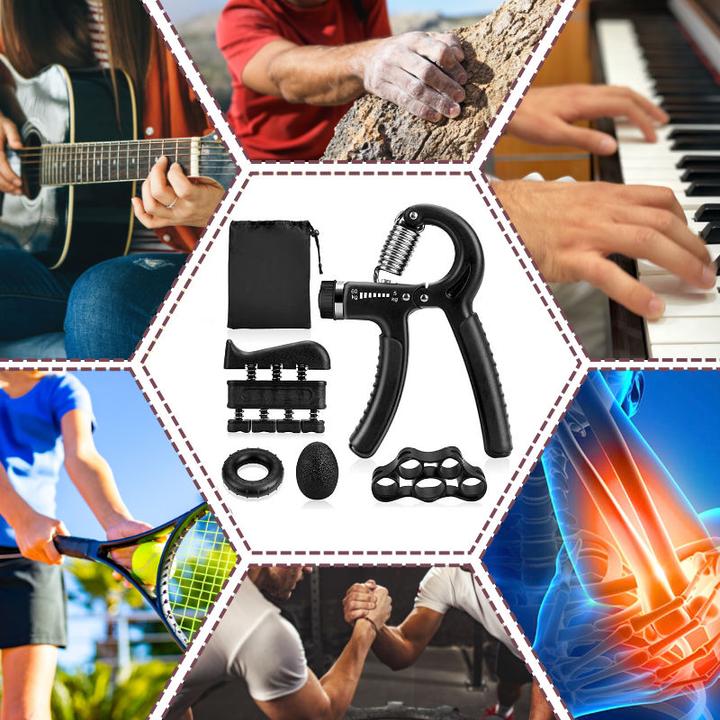 Actual product image Hermex 5-piece hand and forearm trainer set