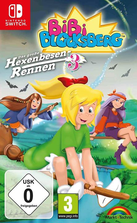 Actual product image Bibi Blocksberg: witches broom race 3 (Switch, DE)