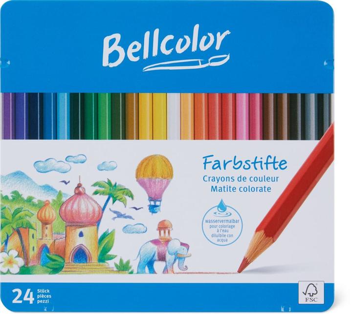 Produktbild Bellcolor Farbstifte (Assortiert, 24 x)