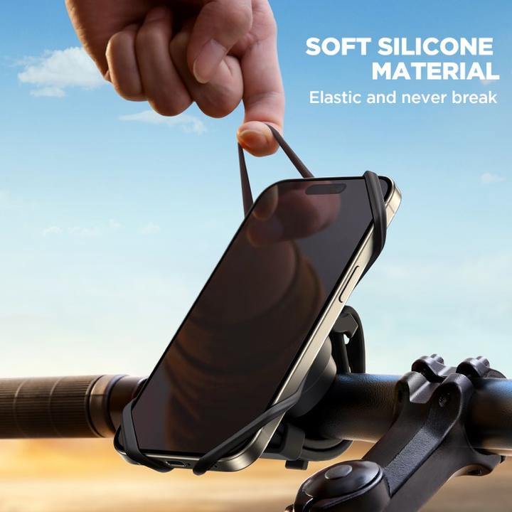 Image du produit Joyroom Support de téléphone en silicone pour vélo