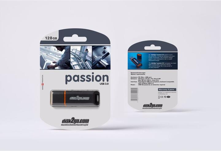 Immagine prodotto Disk2go passione 3.0 (128 GB, USB-A)
