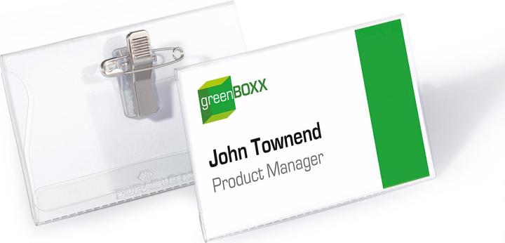 Produktbild Durable Namensschilder mit Kombiklemme