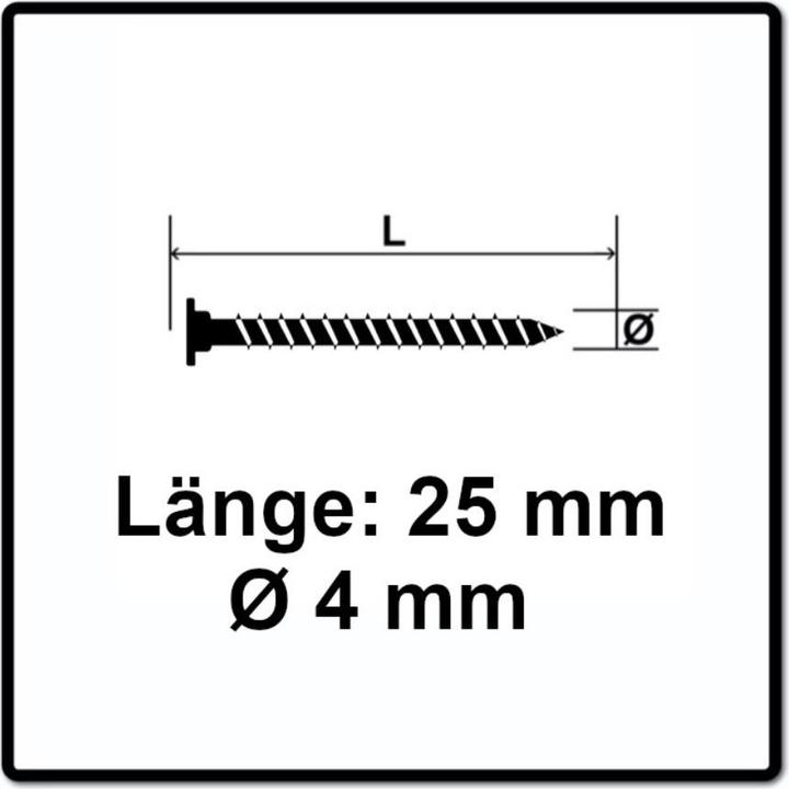 Actual product image Spax Back wall screws (300 Screws per piece)