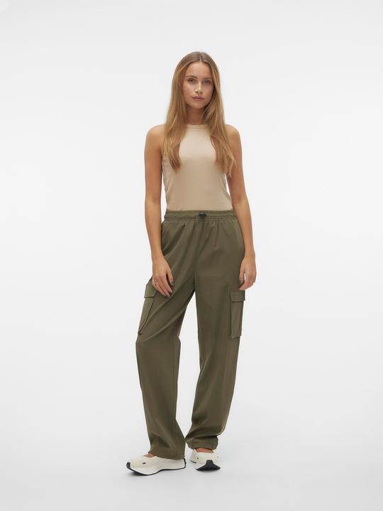 Actual product image Vero Moda VMPEPPER Hohe Taille Cargohose Cargo-Hose (32)