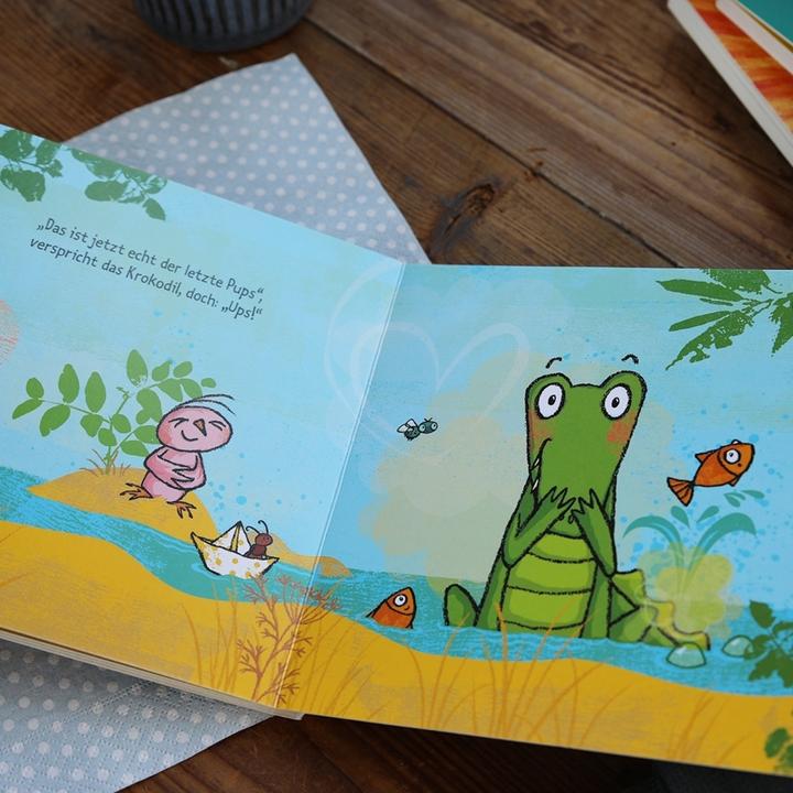 Immagine prodotto Das Krokodil pupst viel zu viel (Tedesco, Weber Susanne, Giacobbe Tanja, 2024)