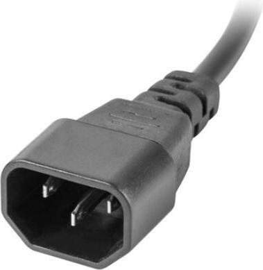 Actual product image Lanberg PDU-07F-0200-IEC-BK Power Distribution Unit (PDU) 7 AC outlets 1U