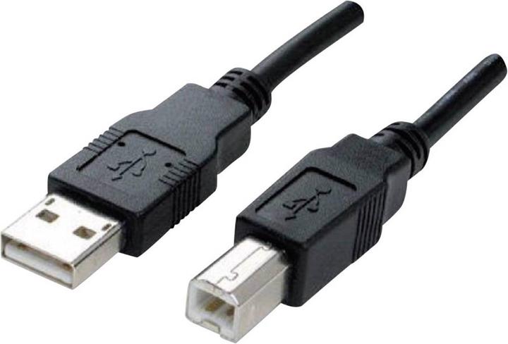 Actual product image Manhattan USB A — USB B (1.80 m, USB 2.0, 2.50 W)