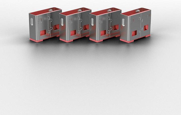 Actual product image Lindy USB Port Locker 10 pieces