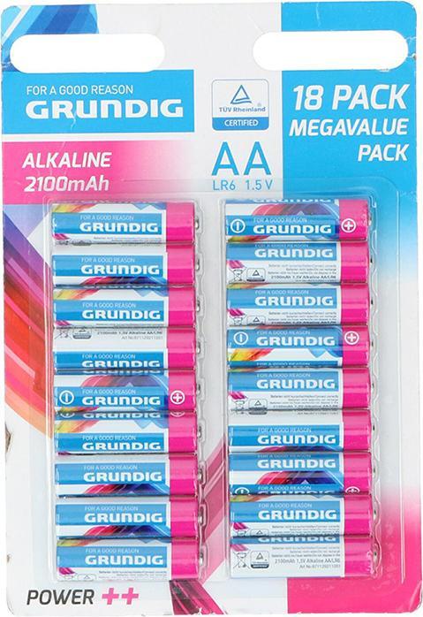 Image du produit Grundig Power++ (18 pcs, AA, 2100 mAh)
