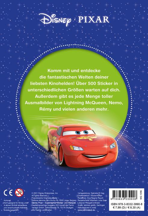 Produktbild Panini Disney PIXAR: Superstarker Sticker- und Malspass (Deutsch, Panini, 2021)
