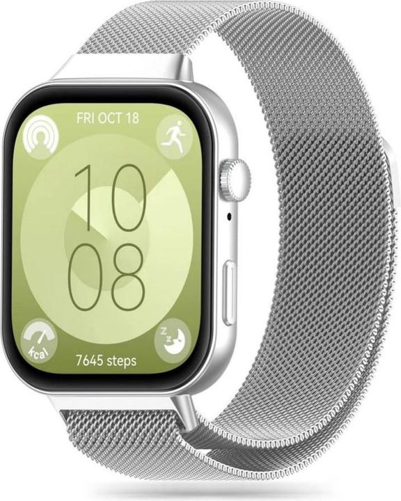 Immagine prodotto Tech-Protect Cinturino MilaneseBand per Huawei Watch Fit 3 - argento (Acciaio inossidabile)