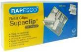 Immagine prodotto Rapesco Clip per documenti Supaclip 60, acciaio inox, 100 pezzi. (1 x)