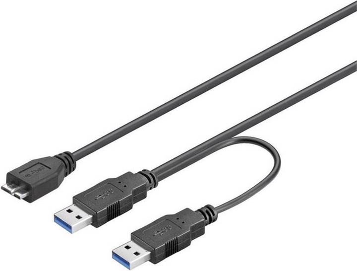 Produktbild Goobay USB 3.0 Anschlusskabel (0.30 m, USB 3.0)