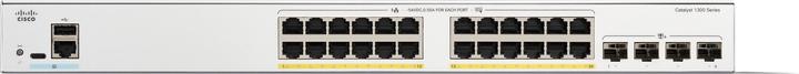Actual product image Cisco CATALYST 1300 24-PORT GE POE (28 Ports)