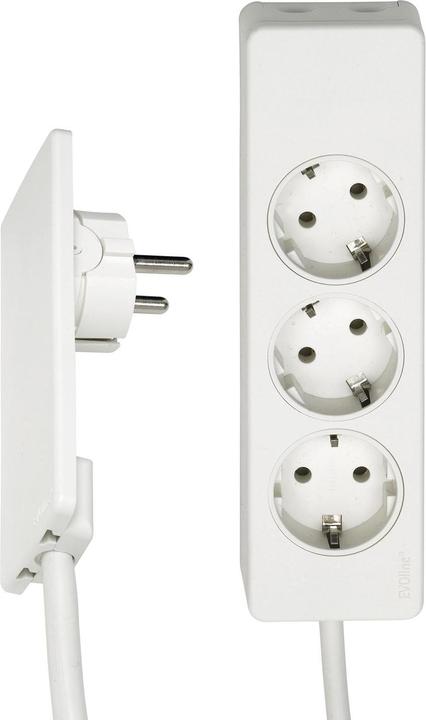 Actual product image Schulte Evoline (3 x, CEE 7/3, 1.50 m)