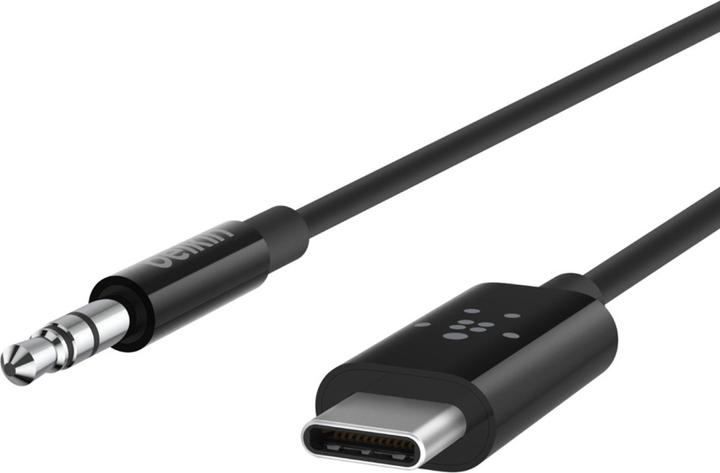 Produktbild Belkin RockStar 3,5mm - USB-C Kabel (1.80 m, 3.5mm Klinke (AUX))