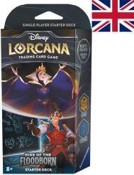 Produktbild Disney Lorcana - Rise of the Floodborn: Starter Decks (Amber / Sapphire) (Englisch, Deck)