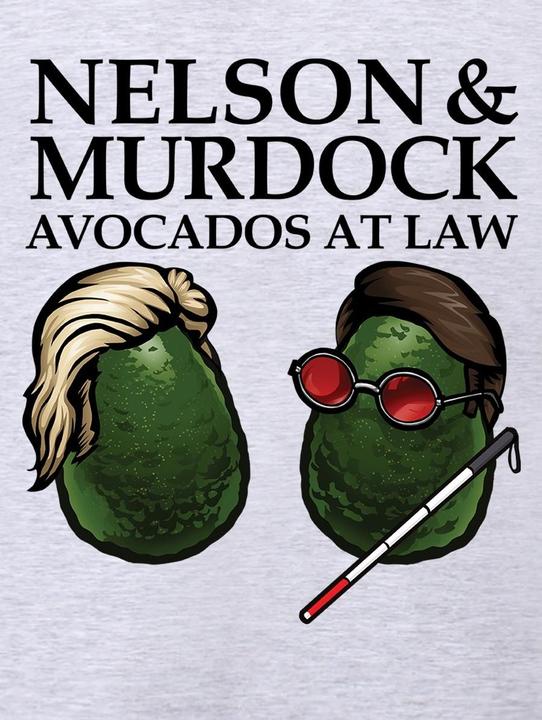 Actual product image Grindstore Nelson & Murdock Avocados At Law TShirt (L)