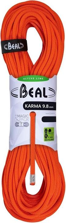 Produktbild Beal Kletterseil 9,8mm Karma 80 m Orange Einfachseil (80 m)