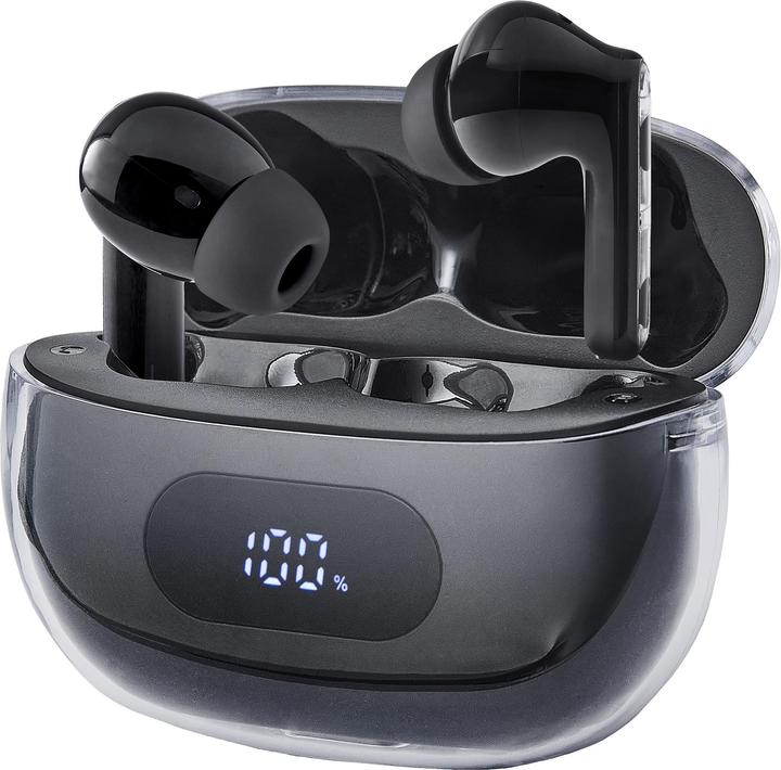 Image du produit Intenso Buds / Earphone Plus T310AE Noir (ANC, 25 h, Sans fil)