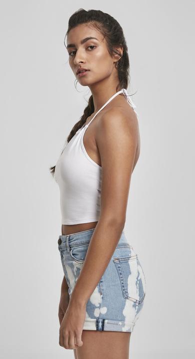 Produktbild Urban Classics Ladies Cropped Neckholder Top 2-Pack (XXL)