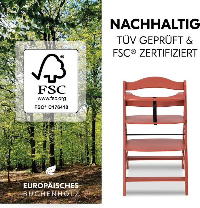 Actual product image Hauck Alpha+ Cork (Highchair)