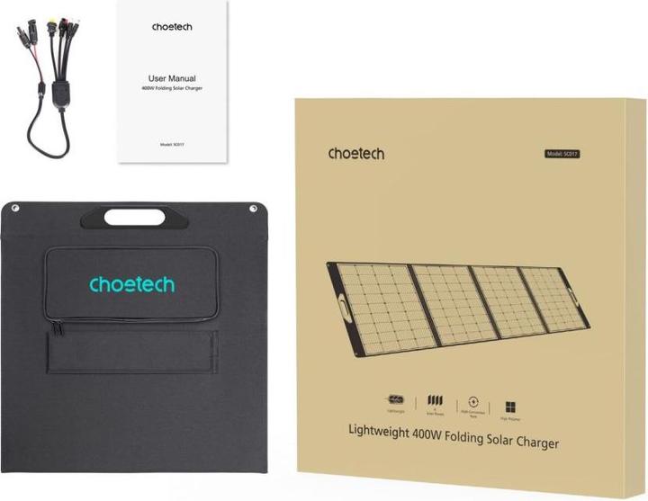 Immagine prodotto Choetech SC017 Caricabatterie solare (400 W, 10 kg)