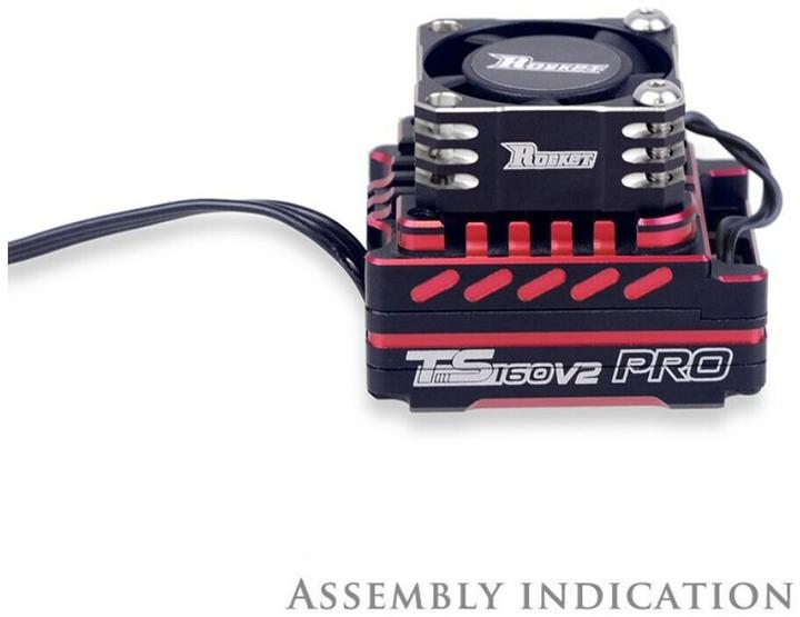 Actual product image Surpass Hobby Fan 25x25 mm, 32000 rpm Black & Silver