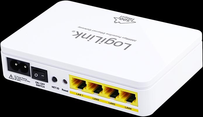 Actual product image LogiLink Homeplug Ethernet Gateway (500 Mbit/s)