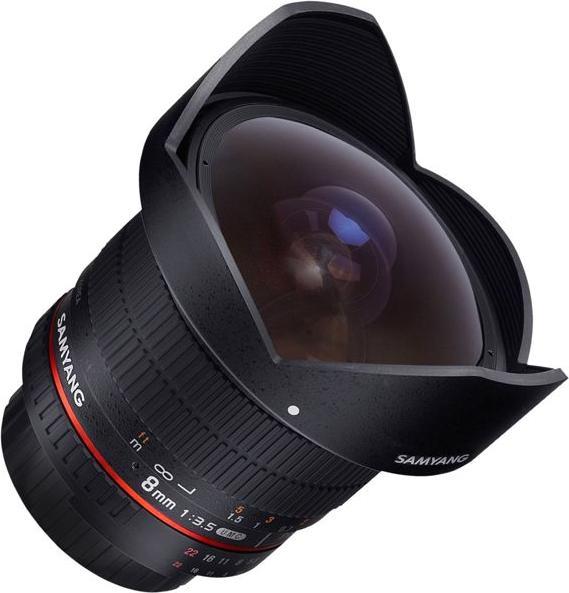 Image du produit Samyang 8mm f/3.5 Asph IF MC Fisheye CSII DH, Canon EF (Canon EF-S, APS-C / DX)