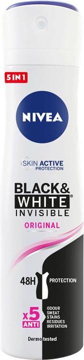 Actual product image NIVEA Black & White Invisible Clear (Spray, 150 ml)