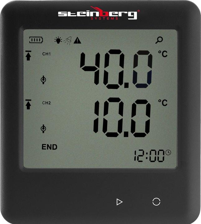 Produktbild Steinberg Datenlogger Temperatur Temperaturlogger Micro USB 2 Sensoren -40 bis 125 °C