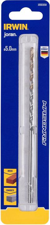 Actual product image Stanley Murbor Masonry Ø5.0mWorking Length 110mmOverall Length 160mm (5.0 millimetre)