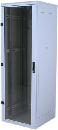 Produktbild Triton Delta S rack 22U/600x600, glass grey Freistehendes Gestell (22 HE, 19 Zoll Rack)
