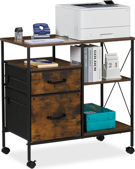 Actual product image Relaxdays Filing Cabinet
