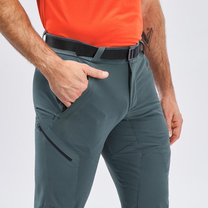 Actual product image Quechua Wanderhose Herren - MH500 grün (Frequency band 38 (2600 MHz))