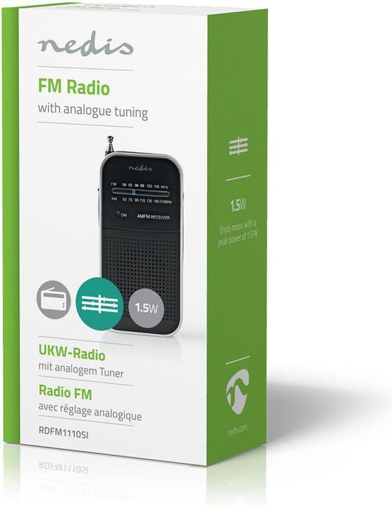 Produktbild Nedis RDFM1110SI (AM, FM)