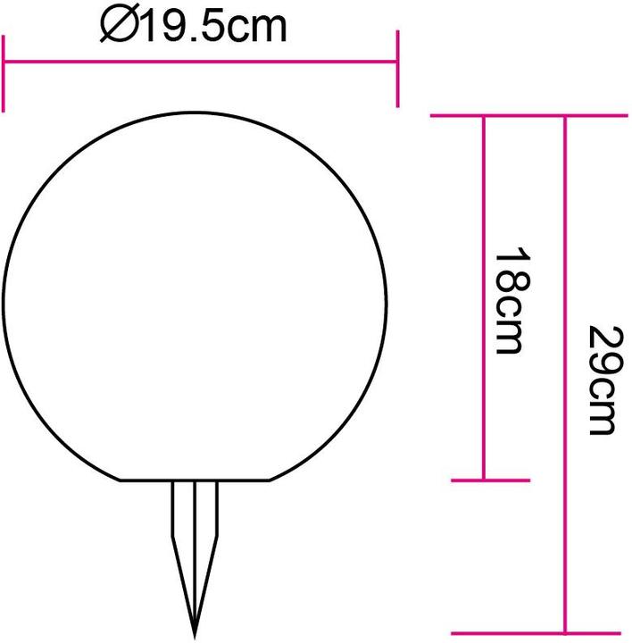 Produktbild Globo Solarleuchte (IP44)