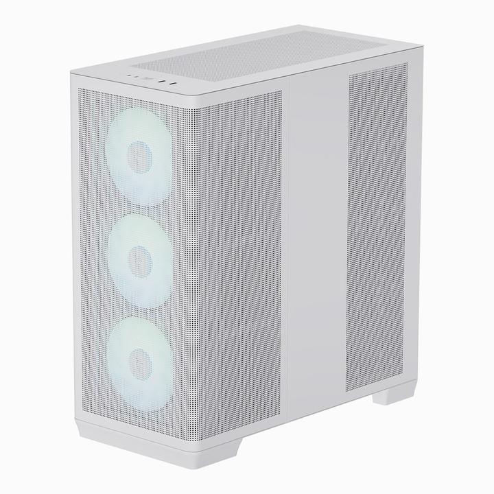 Produktbild AeroCool Geh Midi APNX C1 MicroATX/ATX/MiniITX o.N. (white) (mATX, ATX, Mini-ITX)