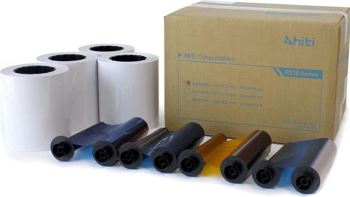 Actual product image HiTi Print Kit 510 (10 x 15 cm, 4 x)