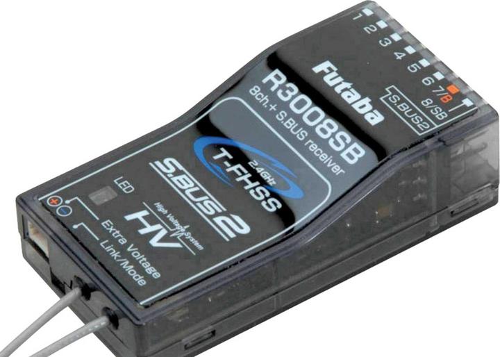 Image du produit Futaba t6k v3s 2.4ghz t-fhss+r3008sb mode 1 8 canaux avec télémétrie