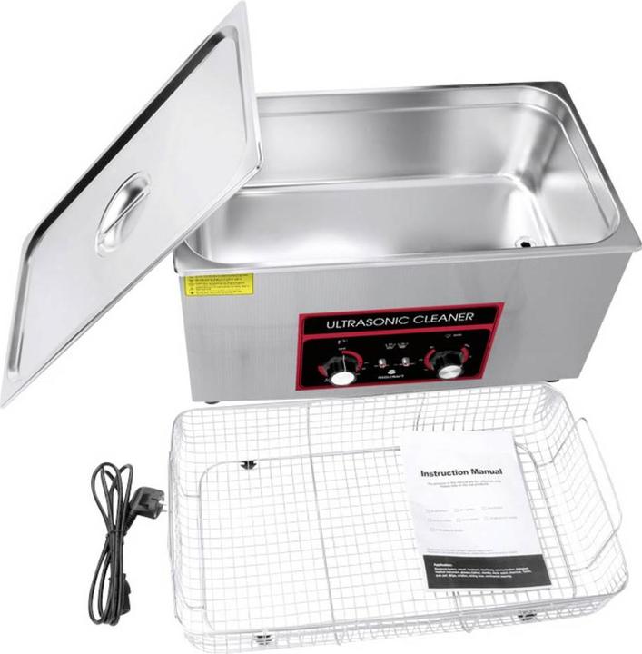 Image du produit Toolcraft USC-2200 Ultraschallreiniger Bürobedarf, Schmuck, Werkstatt 480 W 22 l (40 kHz, 22000 ml)