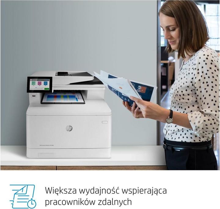 Actual product image HP Color LaserJet Enterprise MFP M480f (Laser, Colour)