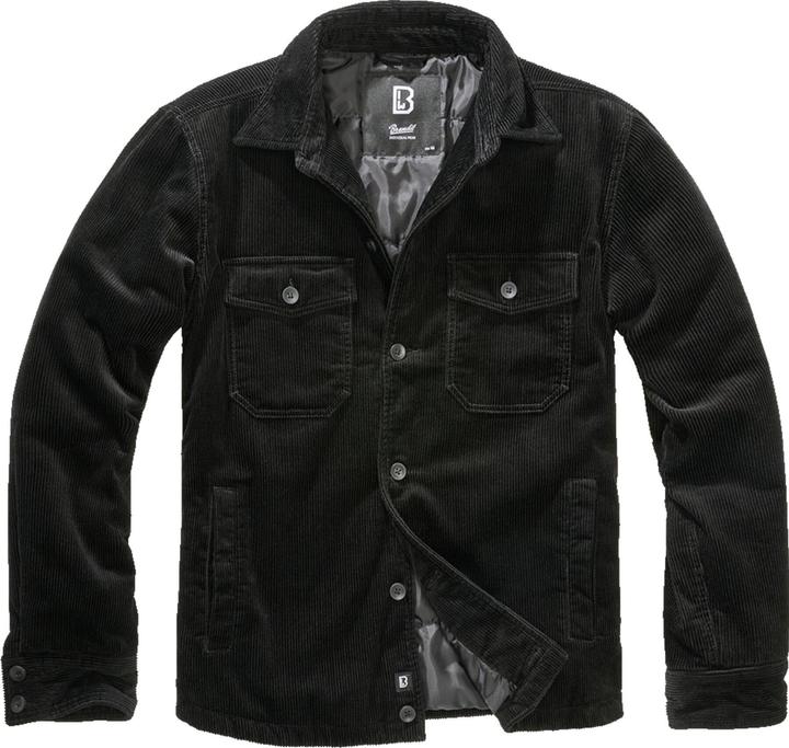 Produktbild Brandit Corduroy Outdoorjacke, Schwarz Grösse 4XL (4XL)