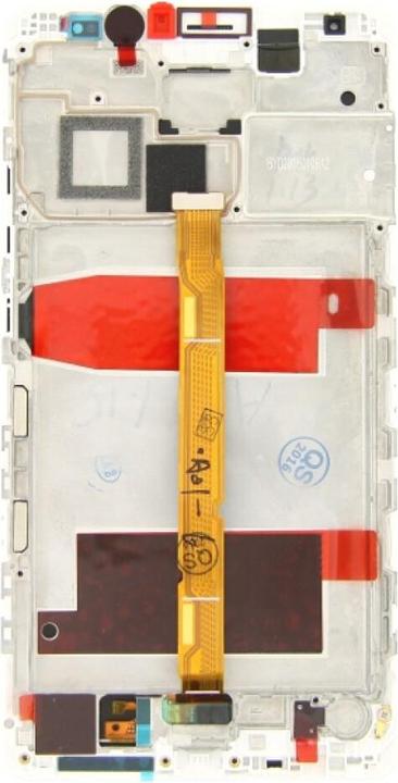 Produktbild OEM Display-Einheit + Rahmen für Huawei Mate 8 weiss (Display, Huawei Mate 8)